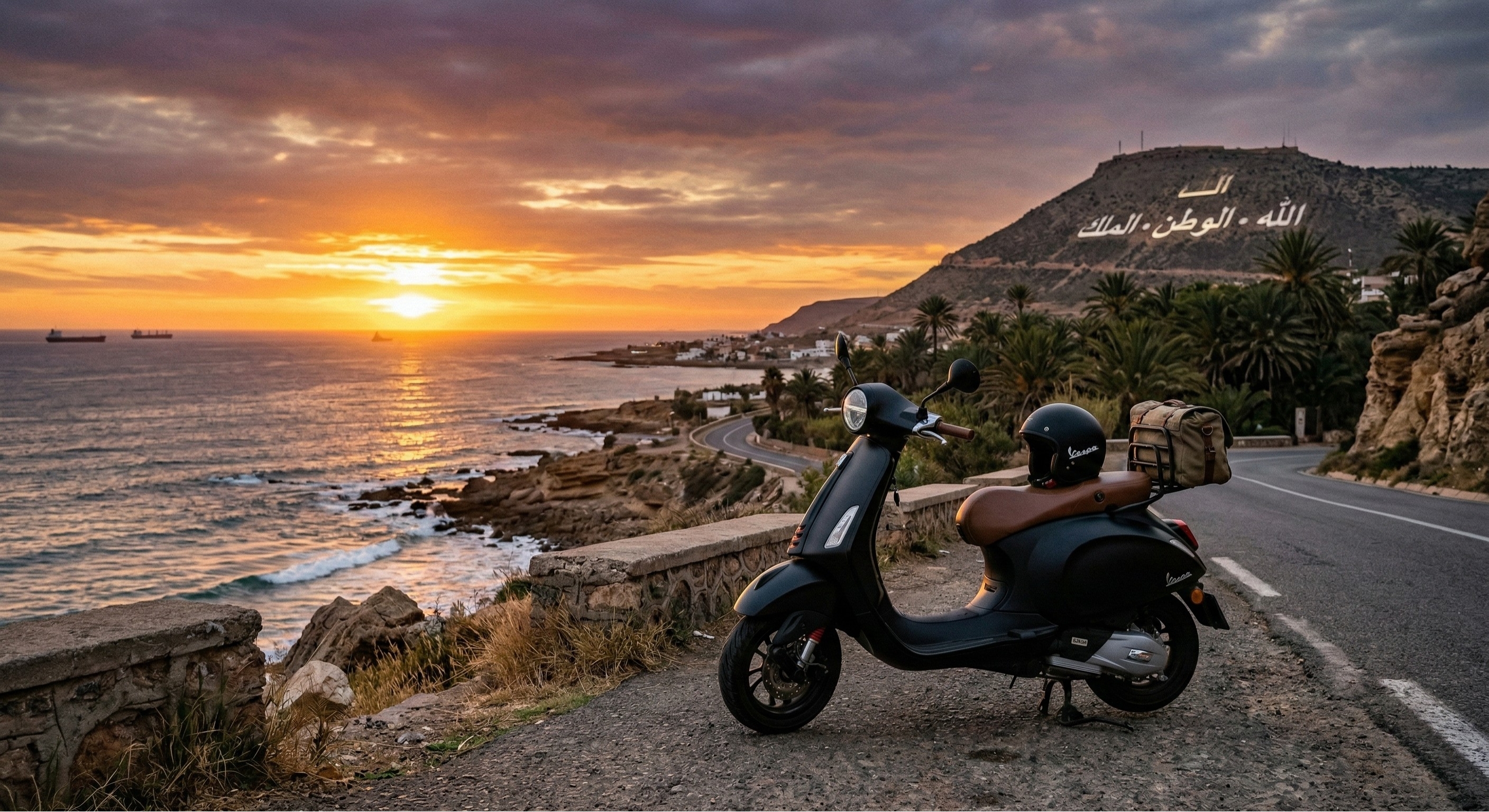 5 Best Sunset Spots in Agadir You Can Reach by Scooter (2026 Guide)