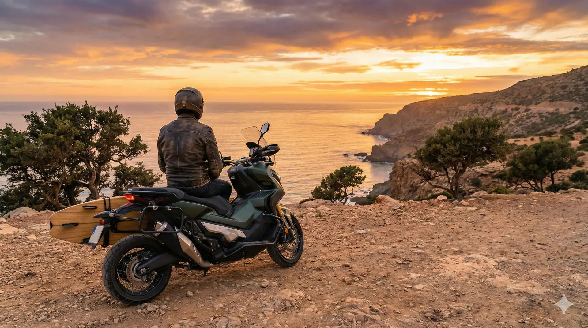 Taghazout Bay coastal view
